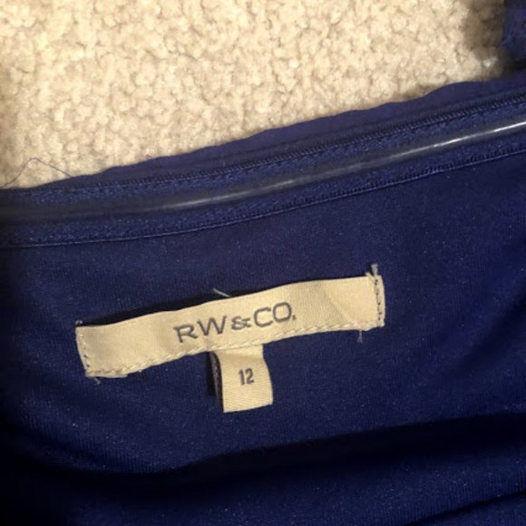 RW&Co Navy Dress - Picture 4 of 6